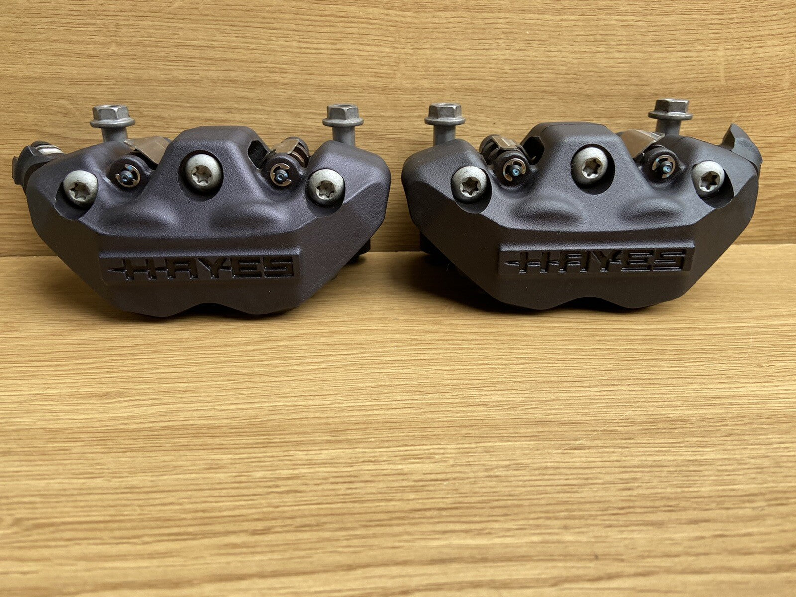 BMW S1000R Sport 2021 7,953 miles front brake calipers pair Hayes BMW S1000R OEM