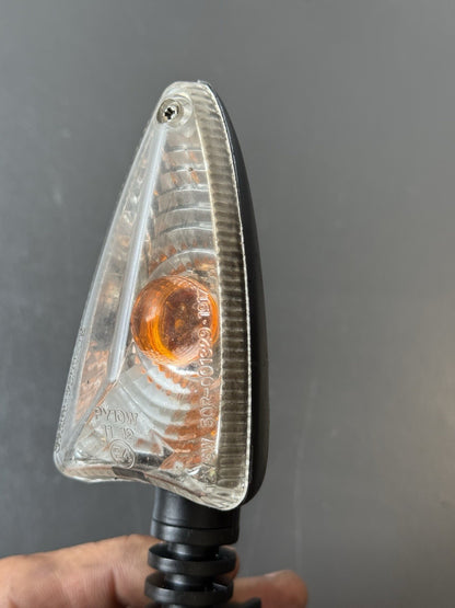 Triumph Street Triple 675R Indicator Assembly 2013-2016  OEM *SMALL CRACK* OEM