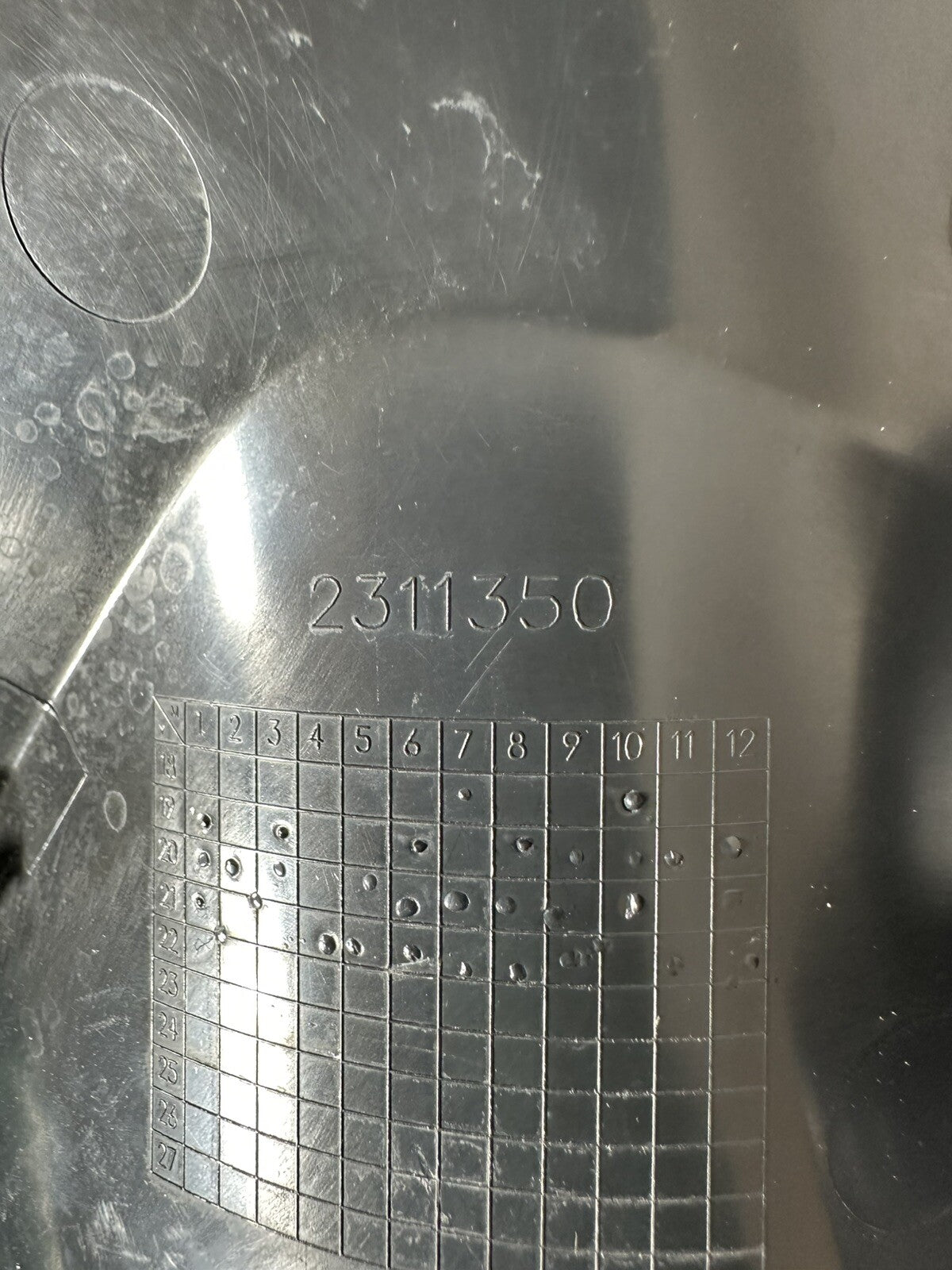 Triumph TIGER 900 GT PRO 2022 Fuel Tank Infill Panel 6337 Miles 2020-2023 OEM