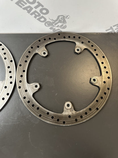 BMW S1000R Brembo FRONT BRAKE DISCS PAIR Brembo Brake Discs OEM BREMBO DISCS