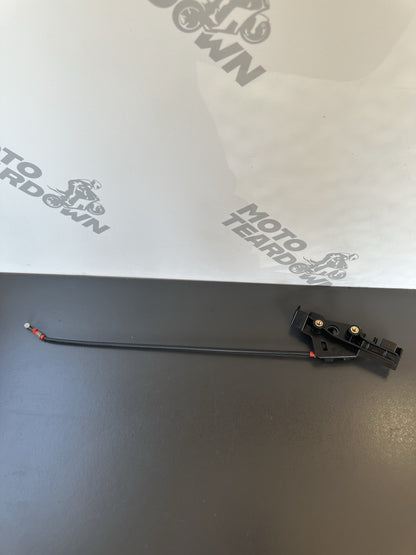 Triumph Street Triple 765R 765RS Seat Cable Bracket And Cable 765 Seat Cable OEM