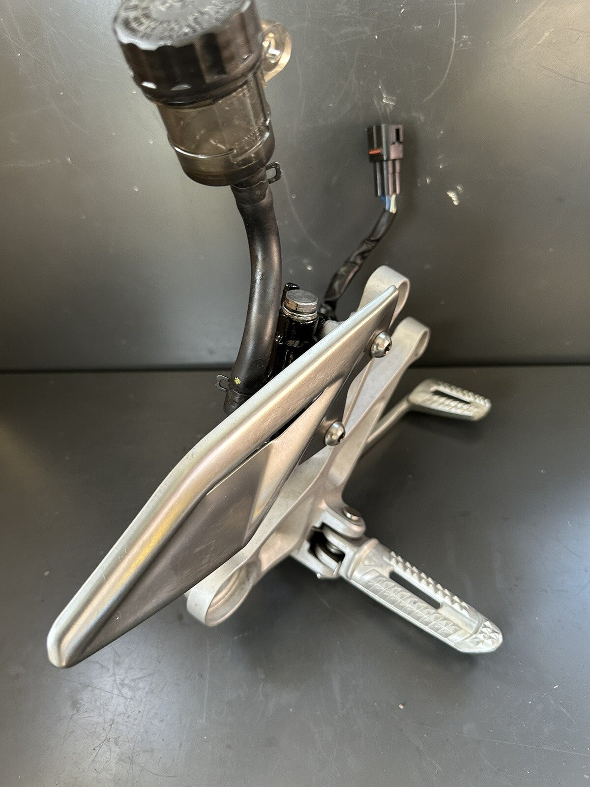 Triumph Street Triple 765 RS Right Rearset Footrest Rear Right Assembly 2017-19