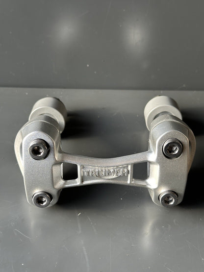 Triumph Street Triple 765 RS Handlebar Risers Clamps With SW-Motech Bar Risers