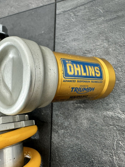 Triumph Street Triple 765 RS 2017 OHLINS Rear Shock 12184 Miles OEM 765R 765S
