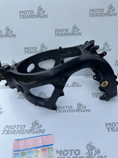 Suzuki GSXR1000 2010 Frame With V5 Chassis With V5 HPI Clear 33,787 Miles