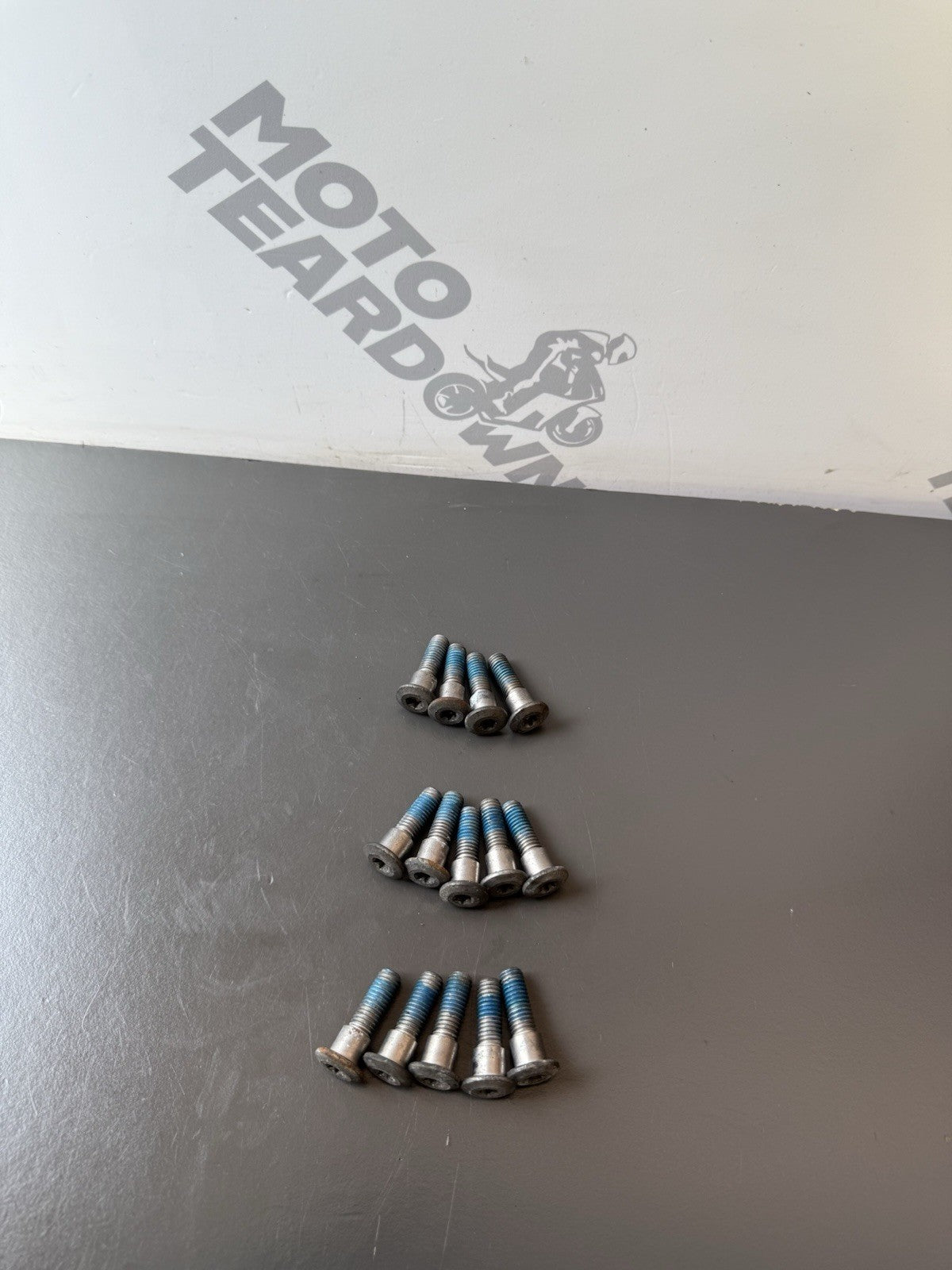 TRIUMPH STREET TRIPLE 675R Front And Rear BRAKE DISC BOLTS 2010 Front And Rear