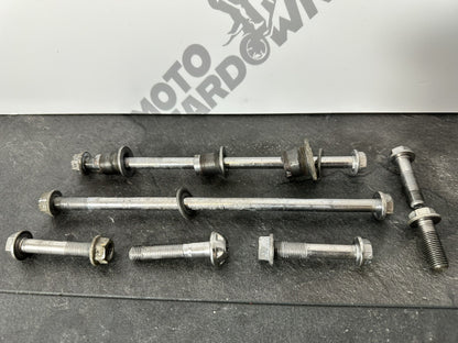 Triumph Trident 660 2022 Engine Frame Mount Bolts 2962 Miles 2021-2024 OEM
