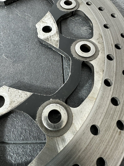 Suzuki GSXR 1300 2016 HAYABUSA Front Brake Discs Rotors SUNSTAR 18408 Miles OEM