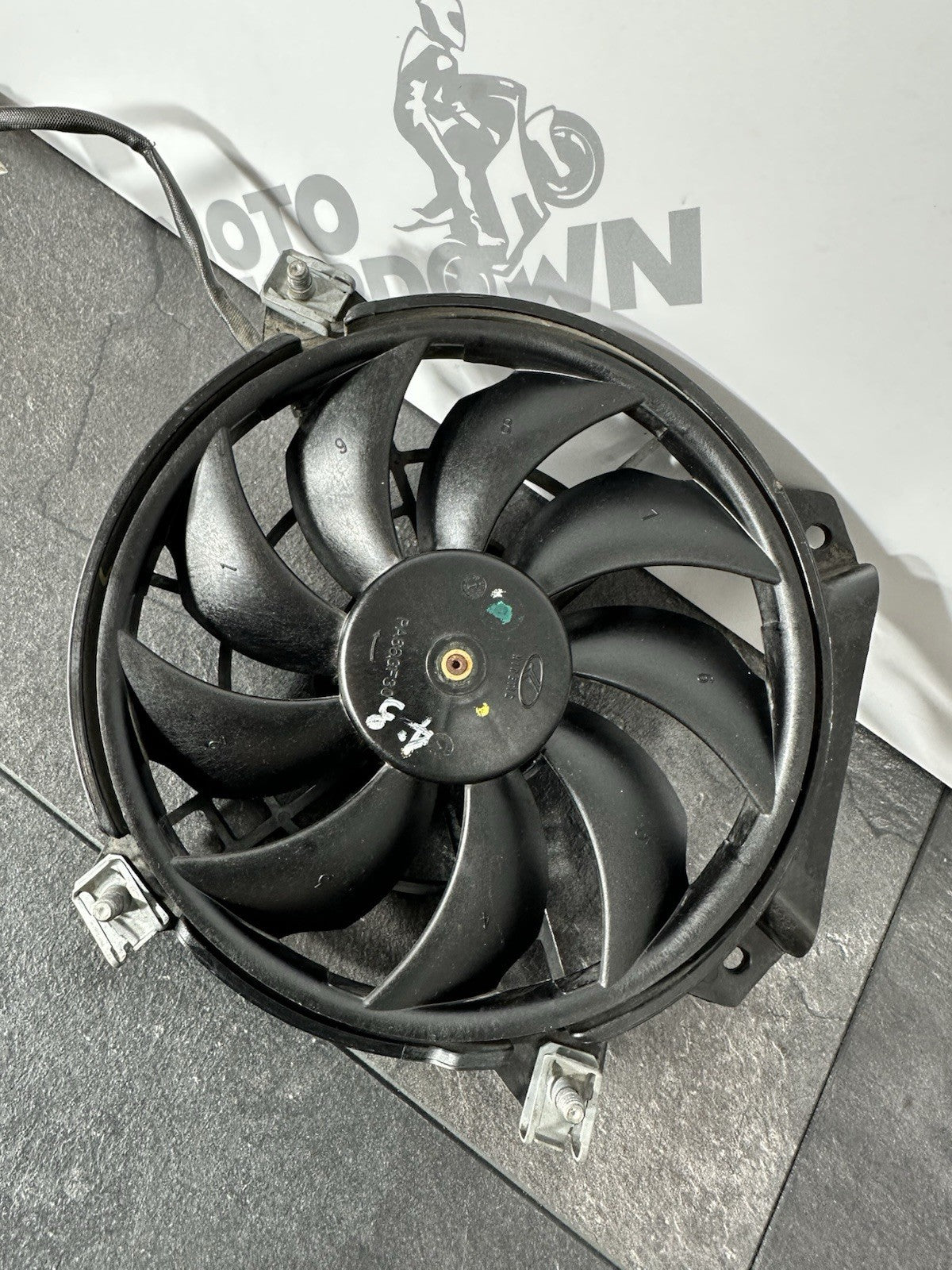 Aprilia RS660 2021 Radiator Fan Cooling Fan Only 6220 Miles 2022-2025 OEM