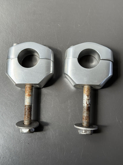 Triumph Street Triple 675 Handlebar Riser Handlebar Clamp Set OEM 2007-2011 675R