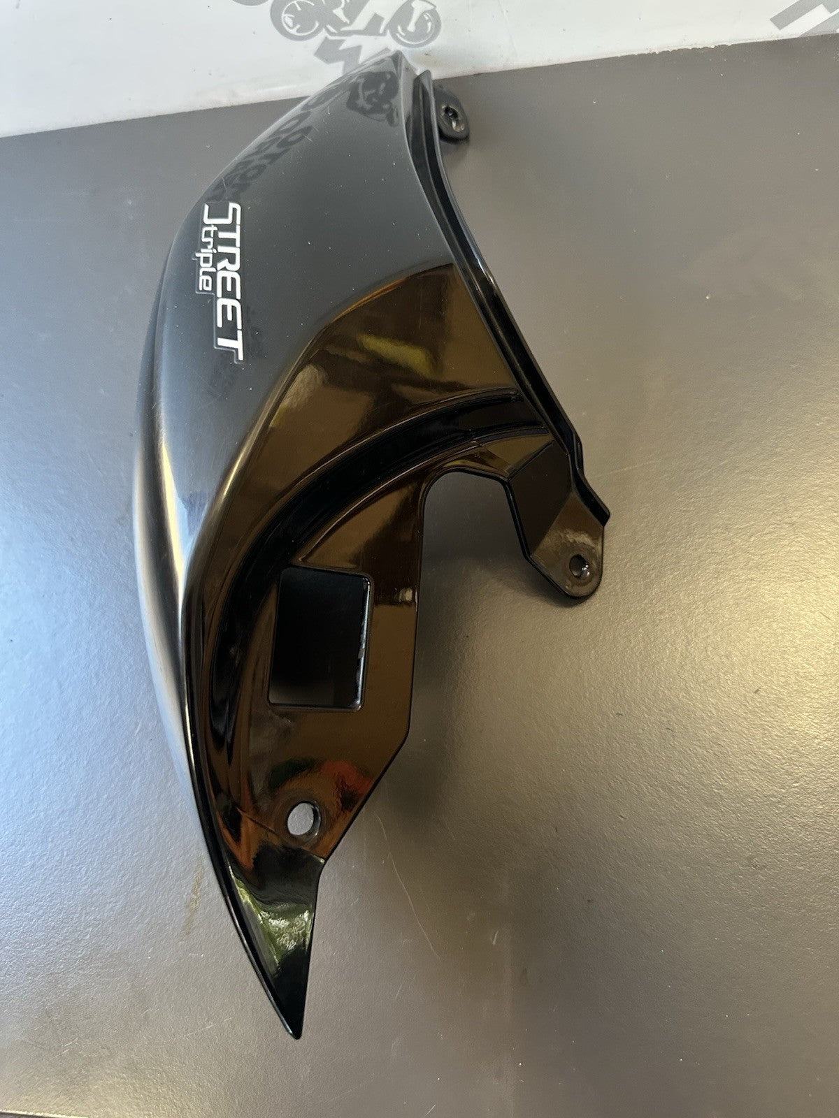Triumph Street Triple 765R Right Rear Tail Cover Fairing Side Panel T2303729 OEM