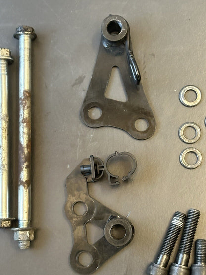 Yamaha MT-03 ABS 2020- Engine Mount Bolts & Brackets NOT COMPLETE SET