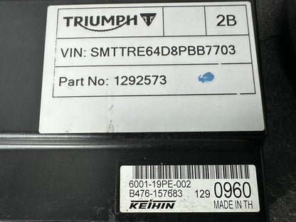 Triumph TIGER 900 GT PRO 2022 Lockset *READ DESCRIPTION* 6337 Mile 2020-2023 OEM