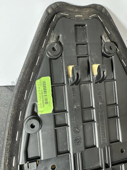 Aprilia RS660 2021 Pillion Seat Rear Seat BLACK Only 6220 Miles 2022-2025 OEM