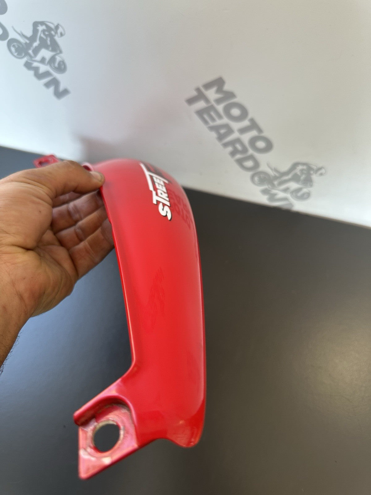 TRIUMPH STREET TRIPLE 675 Right rear Panel RT Rear Fairing T2307571 2007-11 OEM