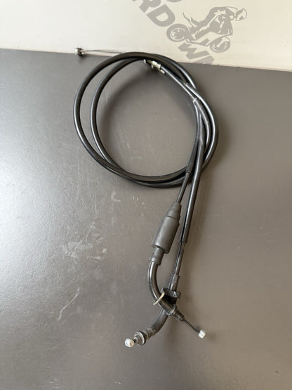Suzuki Gsxs 125 2017 - 2021 Throttle Cables Suzuki GSXS 125 Throttle Cables OEM
