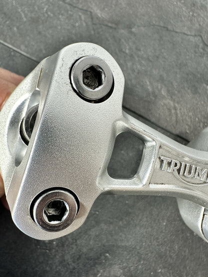 Triumph Street Triple 765 RS 2017 Handlebar Risers Clamps 10580 Miles 2018-2024