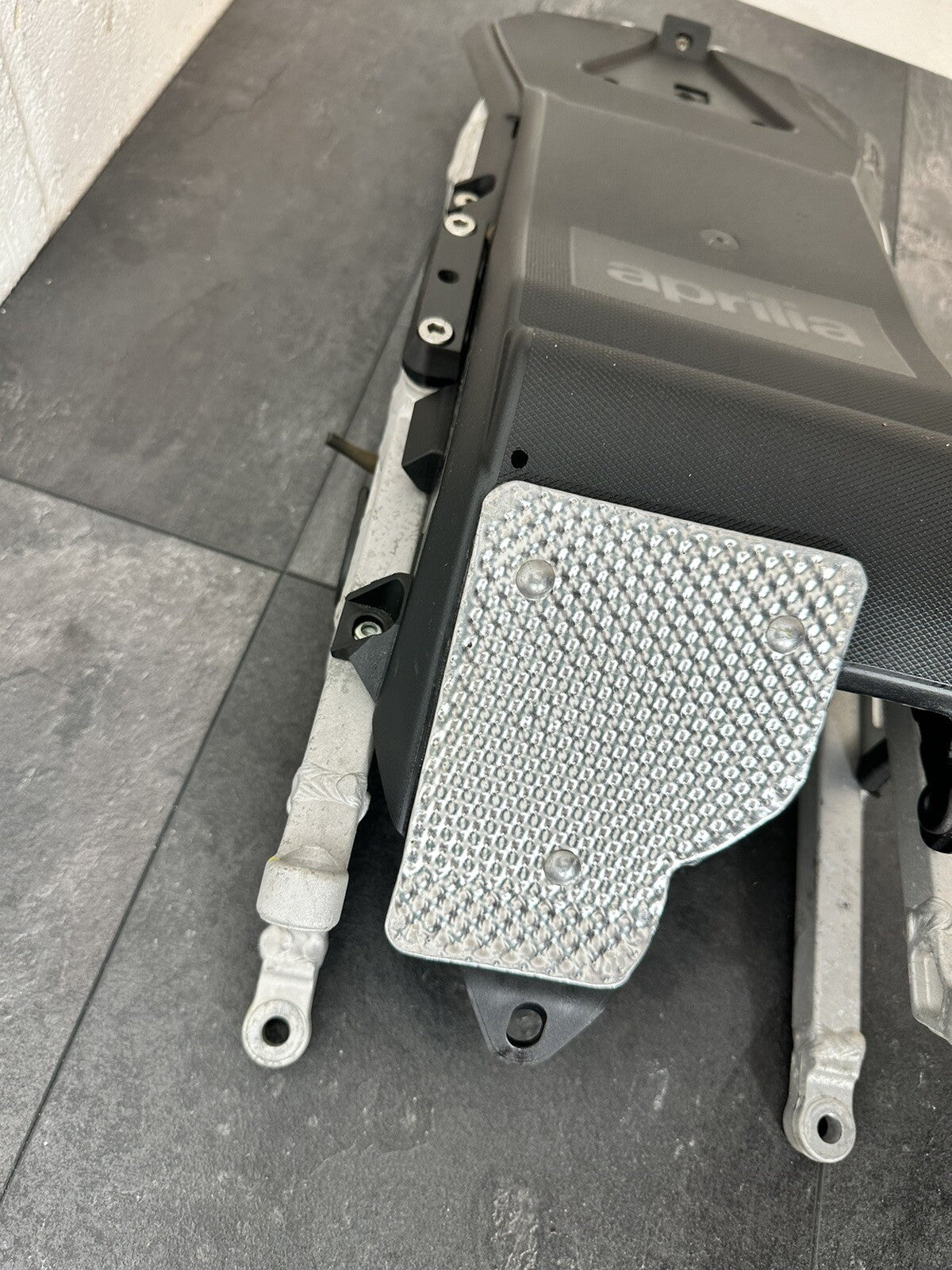 Aprilia Tuono V4 1100 Factory 2020 Subframe & Undertray 6889 Mile OEM 2019