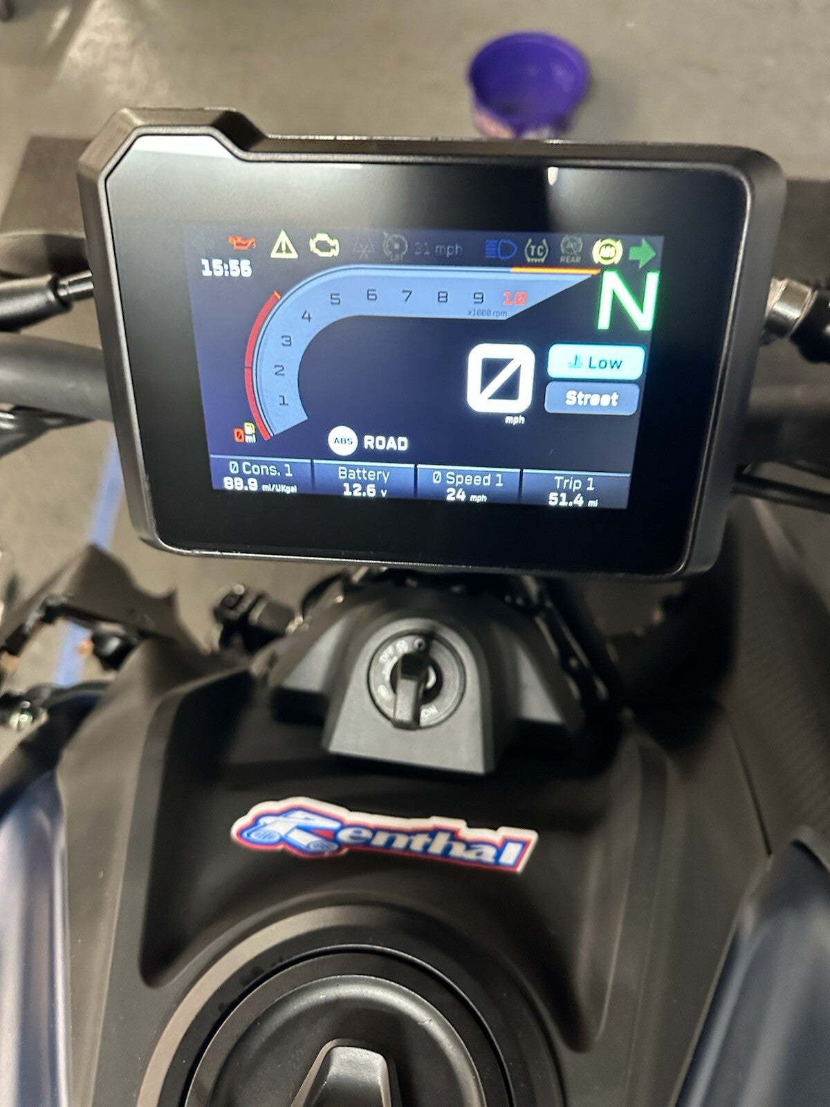 KTM 125 DUKE SPEEDO INSTRUMENT CLUSTER SPEEDOMETER 2024-2025 ONLY 51 MILES OEM