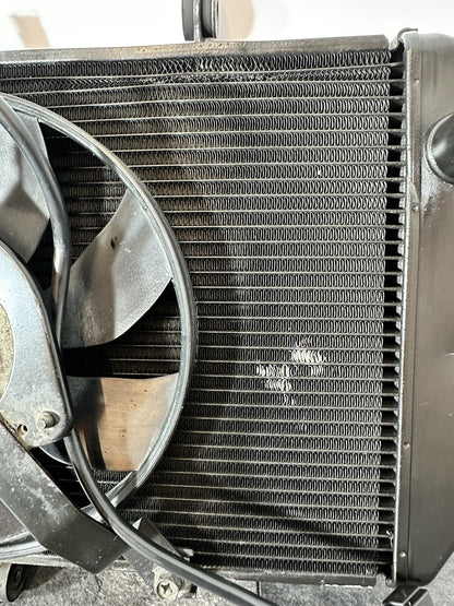 Kawasaki Z800 2016 Coolant Radiator Rad & Fan 12691 Miles 2013-2018 OEM Z 800