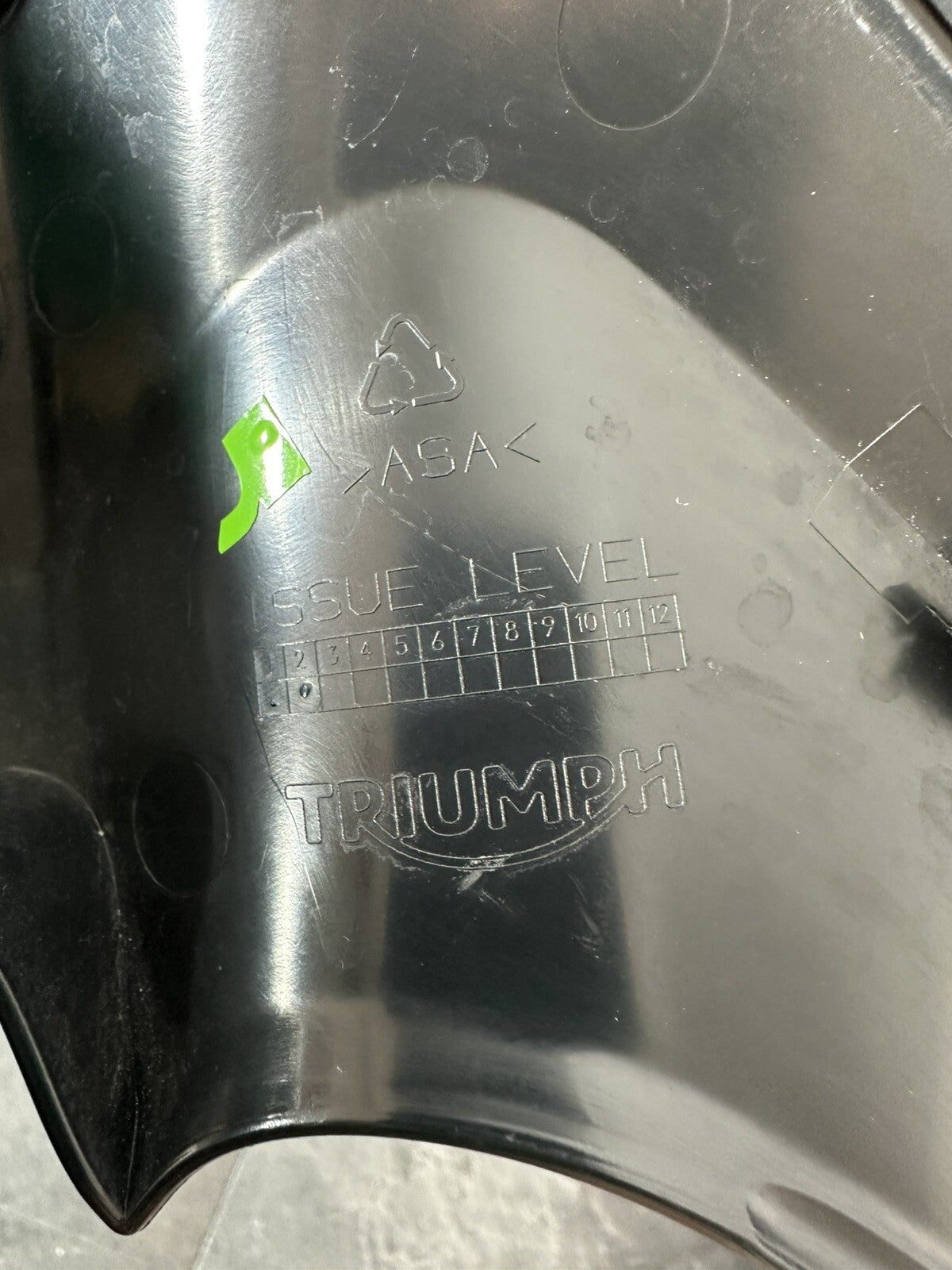 Triumph TIGER 900 GT PRO 2022 Fuel Tank Infill Panel 6337 Miles 2020-2023 OEM