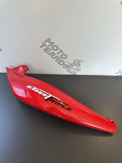 TRIUMPH STREET TRIPLE 675 Left rear Panel Left Rear Fairing T2307570 2007-11 OEM