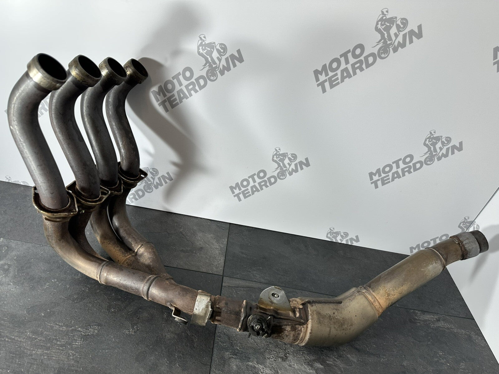 Suzuki GSXR 1000 2014 Exhaust Downpipes Header Pipes 22774 Miles 2009-2016 OEM