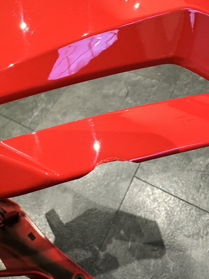 BMW S1000R 2017 Belly Pan Engine Spoiler Red 2018-2021 3534 Miles OEM