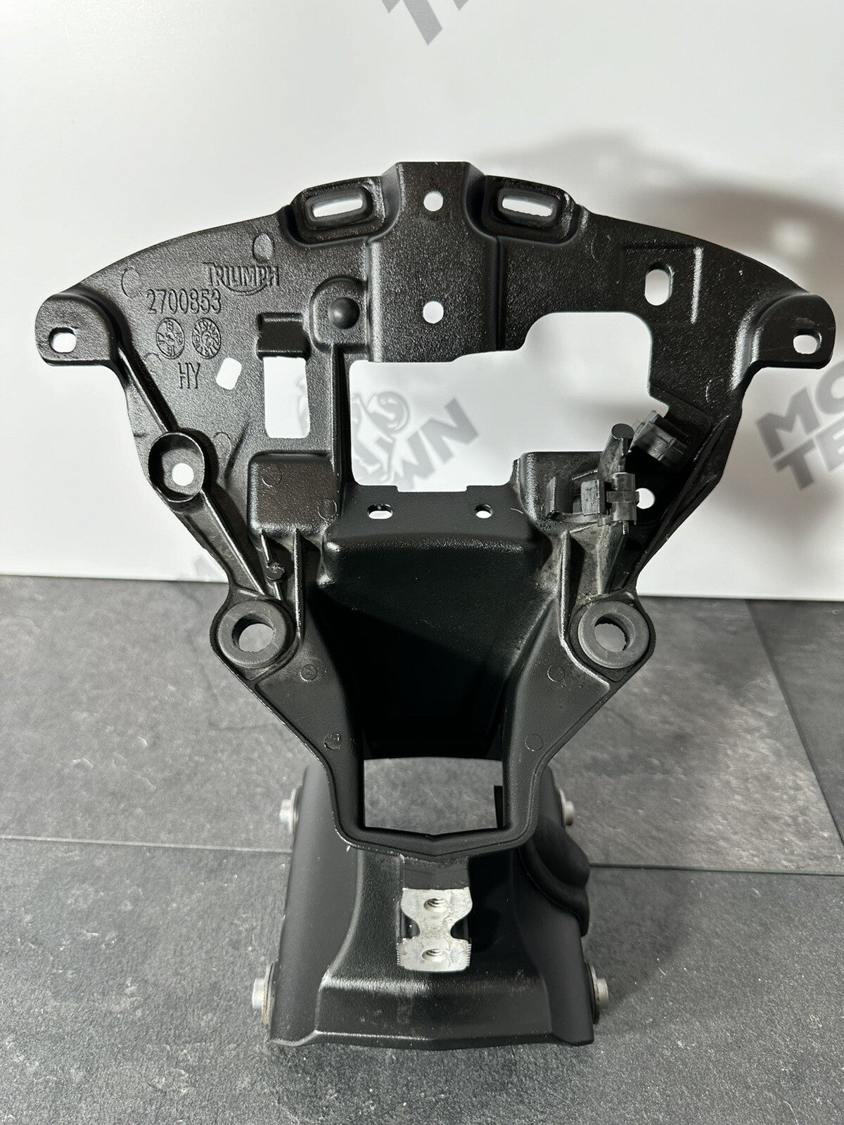 Triumph Street Triple 765 RS 2018 Clock Stay Top Bracket 15244 Miles 2017-2024