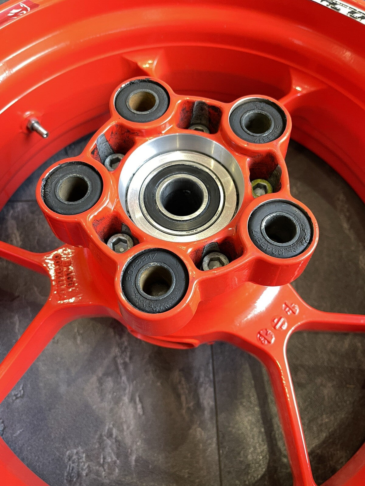 Aprilia Tuono V4 1100 Factory 2017 Rear Wheel Rim Only 9262 Mile RSV4