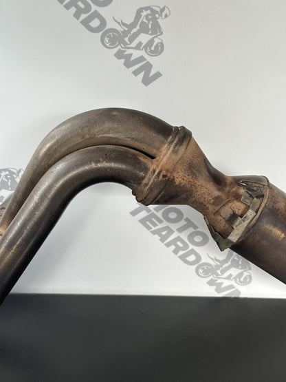 Triumph Speed Triple 1050RS 2018-2020 exhaust manifold downpipes 1050RS Exhaust