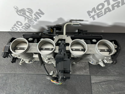 Kawasaki Z800 2016 Mikuni Throttle Bodies Injectors 12691 Miles 2013-2018 OEM