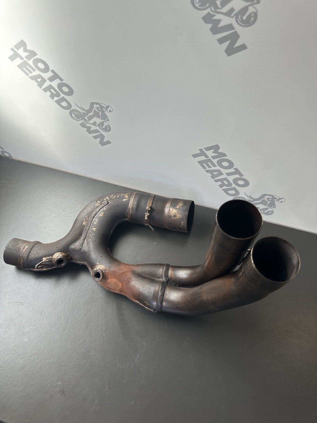 Aprilia Tuono V4 1100 Factory Exhaust Link Pipes Manifold RSV4 2017 OEM EXHAUST