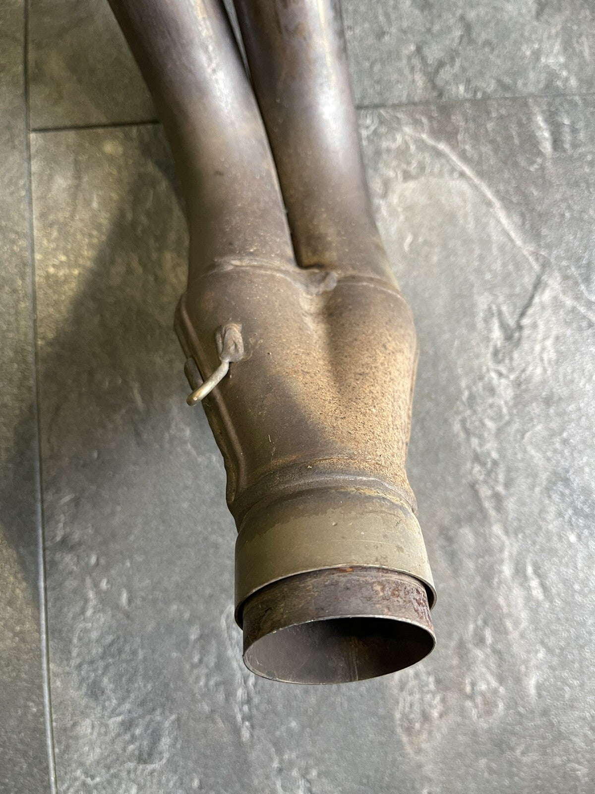 Aprilia Tuono V4 1100 Factory 2017 Exhaust Link Pipes Manifold 9262 Miles RSV4