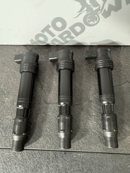 Triumph Street Triple 765 R 2017 Ignition Coils 18498 Miles 2018-2021 RS OEM