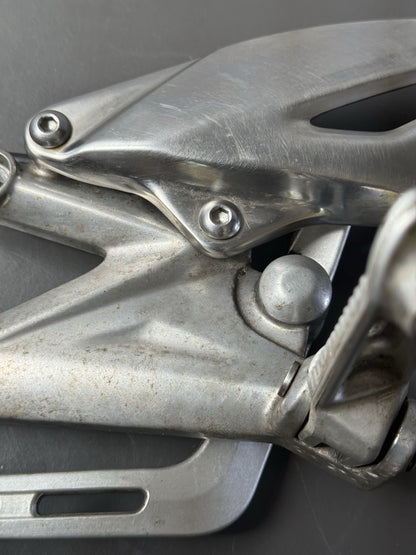 TRIUMPH STREET TRIPLE 675 675R Left Footrest Left Foot Hanger 2007-11 BENT PEDAL