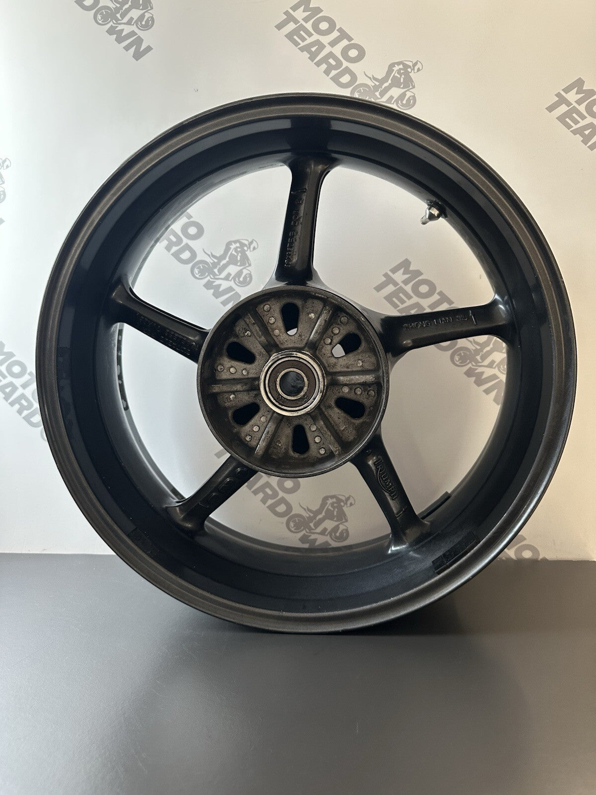 TRIUMPH STREET TRIPLE 675R Rear Wheel 675R Rear Rim OEM 2011 675R Rear Wheel