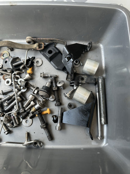 TRIUMPH STREET TRIPLE 675 Job Lot NUTS BOLTS SPARES Job Lot 8382 Miles OEM 2010