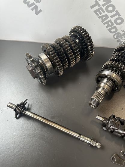 TRIUMPH SPEED TRIPLE 1050 2011 - 2015 COMPLETE GEARBOX TRANSMISSION ENGINE GEARS