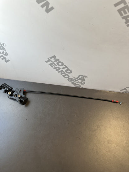 Triumph Street Triple 765S 765RS ABS 2017 - 2019 Seat Lock Latch Release Cable