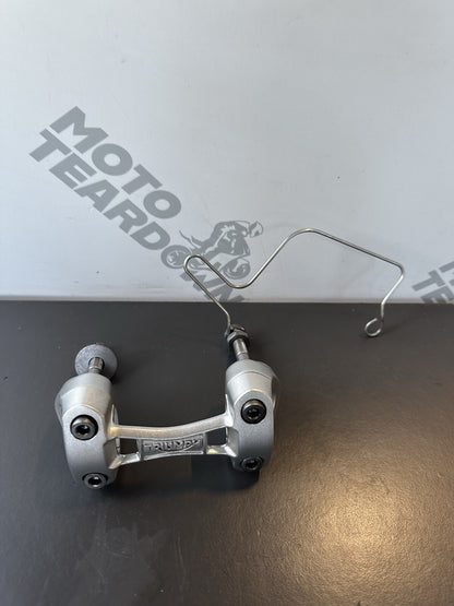 Triumph Street Triple 765S RS Handlebar Risers Clamps 9161mile 2017-2019 OEM