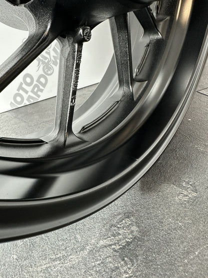 Yamaha R7 690 2024 Rear Wheel Rim Black Only 1784 Miles 2022 2023 OEM MT07