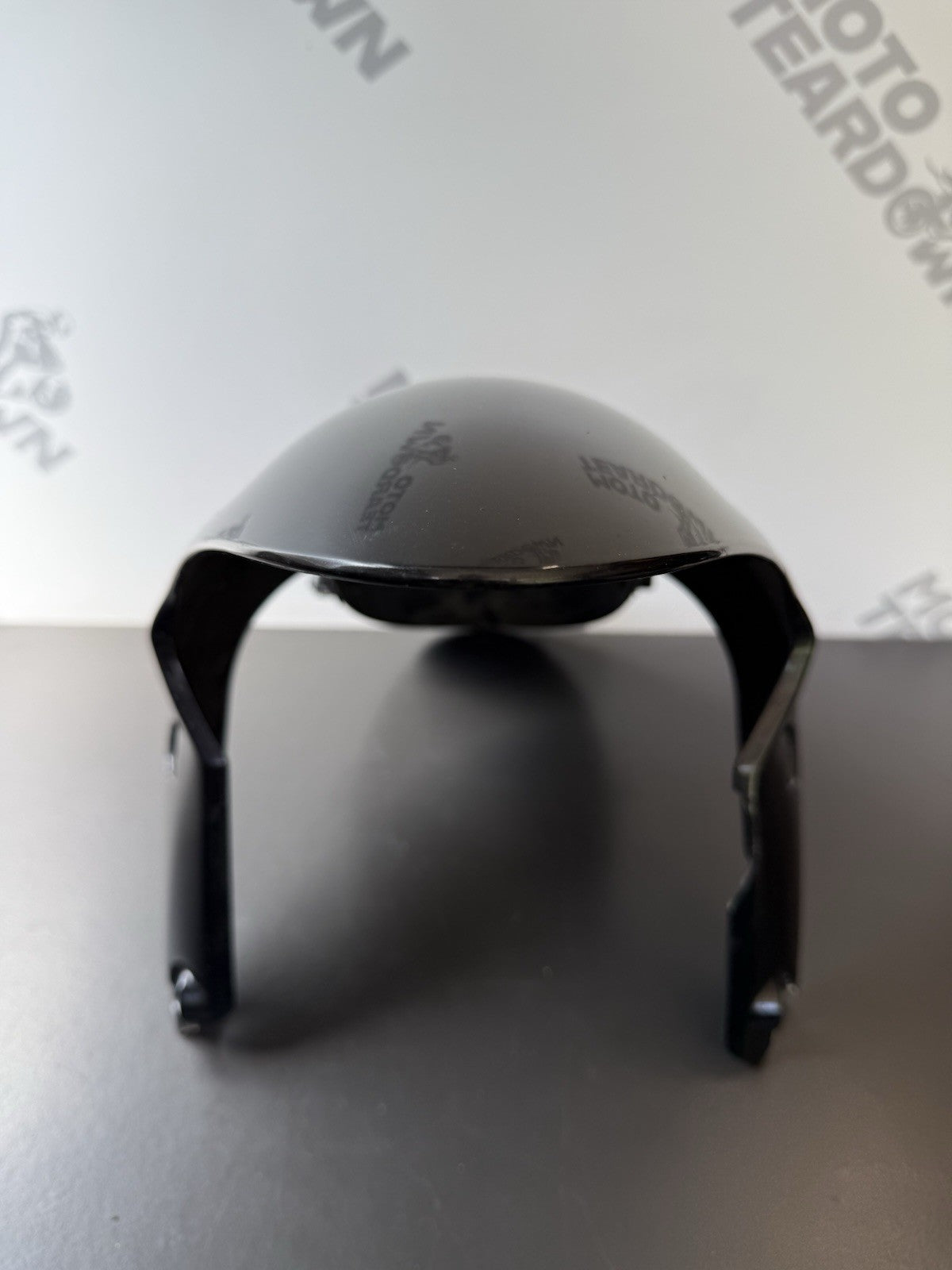 TRIUMPH STREET TRIPLE 675R FRONT MUDGUARD FENDER GLOSS BLACK *SEE DESCRIPTION*