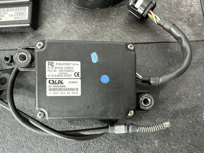 Triumph TIGER 900 GT PRO 2022 Lockset *READ DESCRIPTION* 6337 Mile 2020-2023 OEM