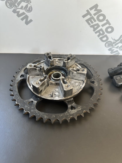 Triumph Street Triple RS 765 Rear Sprocket Carrier Cush Drives 2019 8,126 miles