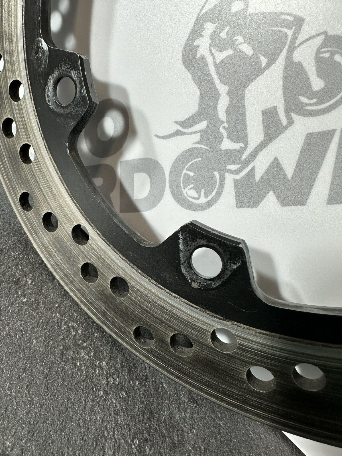 Suzuki GSXR 1300 2016 HAYABUSA Rear Brake Disc Rotor 18408 Miles OEM GEN 2