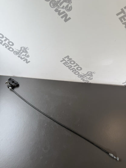 Triumph Street Triple 675 675R Seat Lock Latch Cable Seat Cable OEM 675R Cable