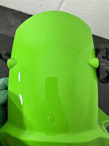 Kawasaki ZX6R 636 ABS 2016 Front Mudguard Fender *CRACKED* 8655m 2013-2015 OEM
