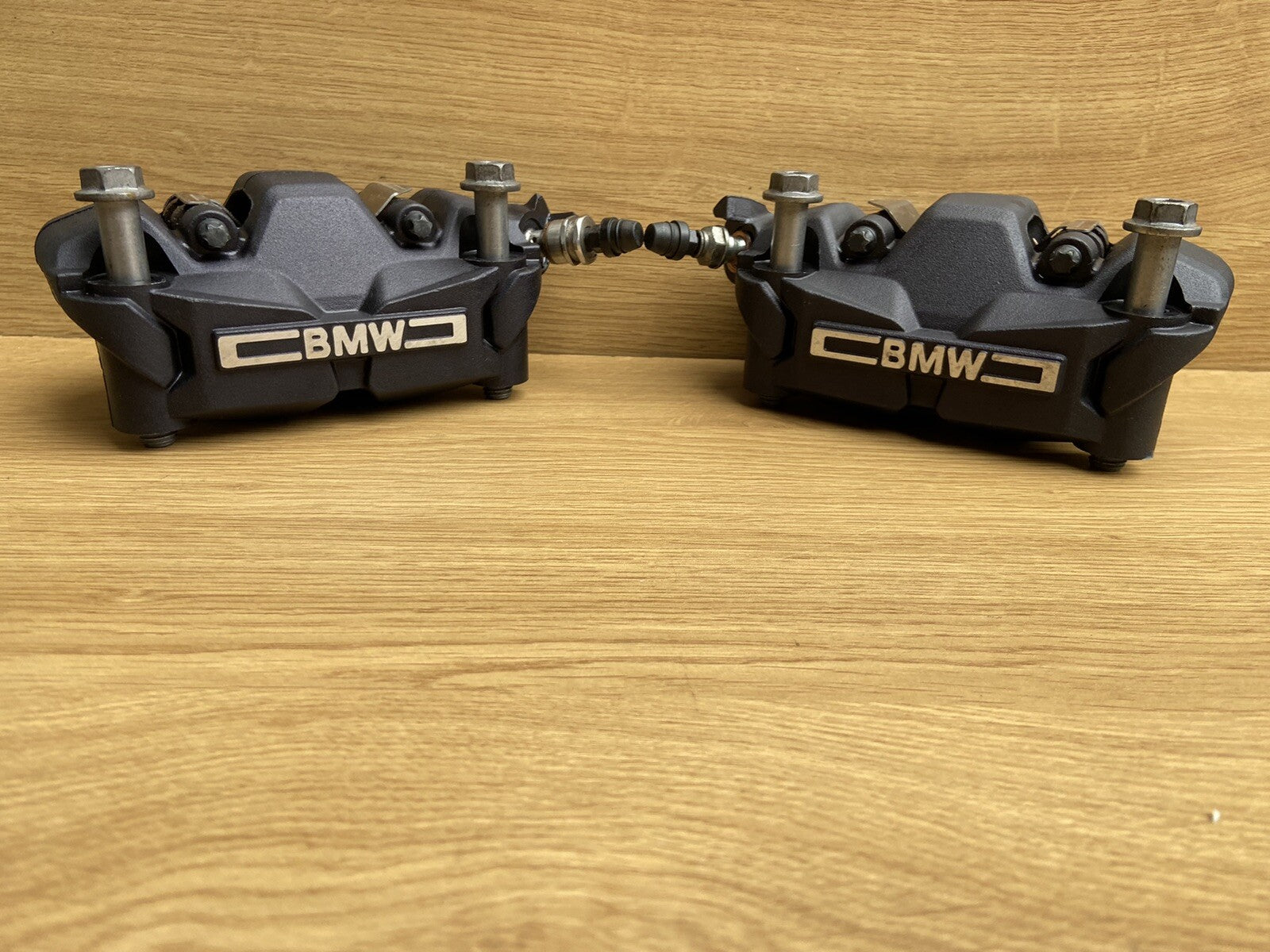 BMW S1000R Sport 2021 7,953 miles front brake calipers pair Hayes BMW S1000R OEM