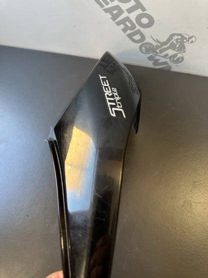 Triumph Street Triple 765R Right Rear Tail Cover Fairing Side Panel T2303729 OEM